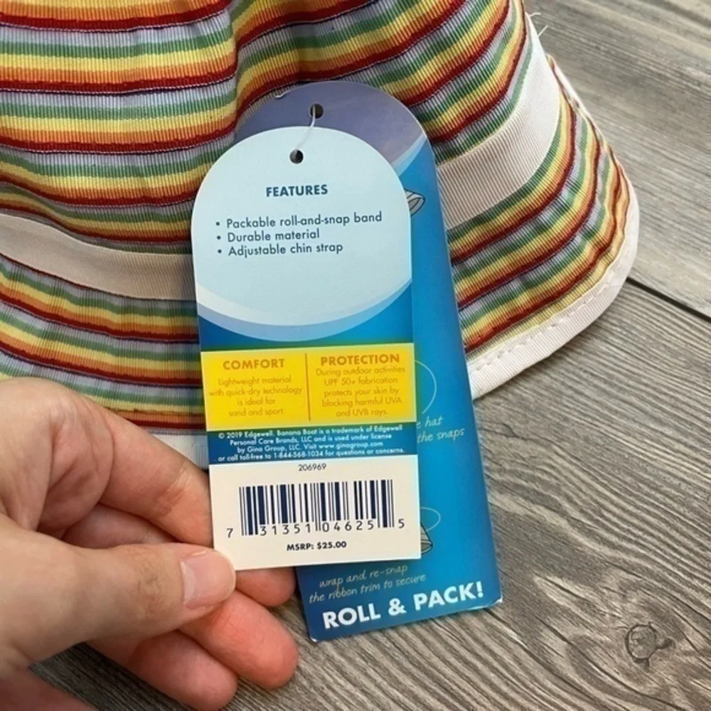BANANA BOAT Toddler Sun Hat and Carter’s Toddler Water Shoes | size 9
